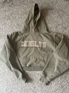 Cabelas Cropped Hoodie